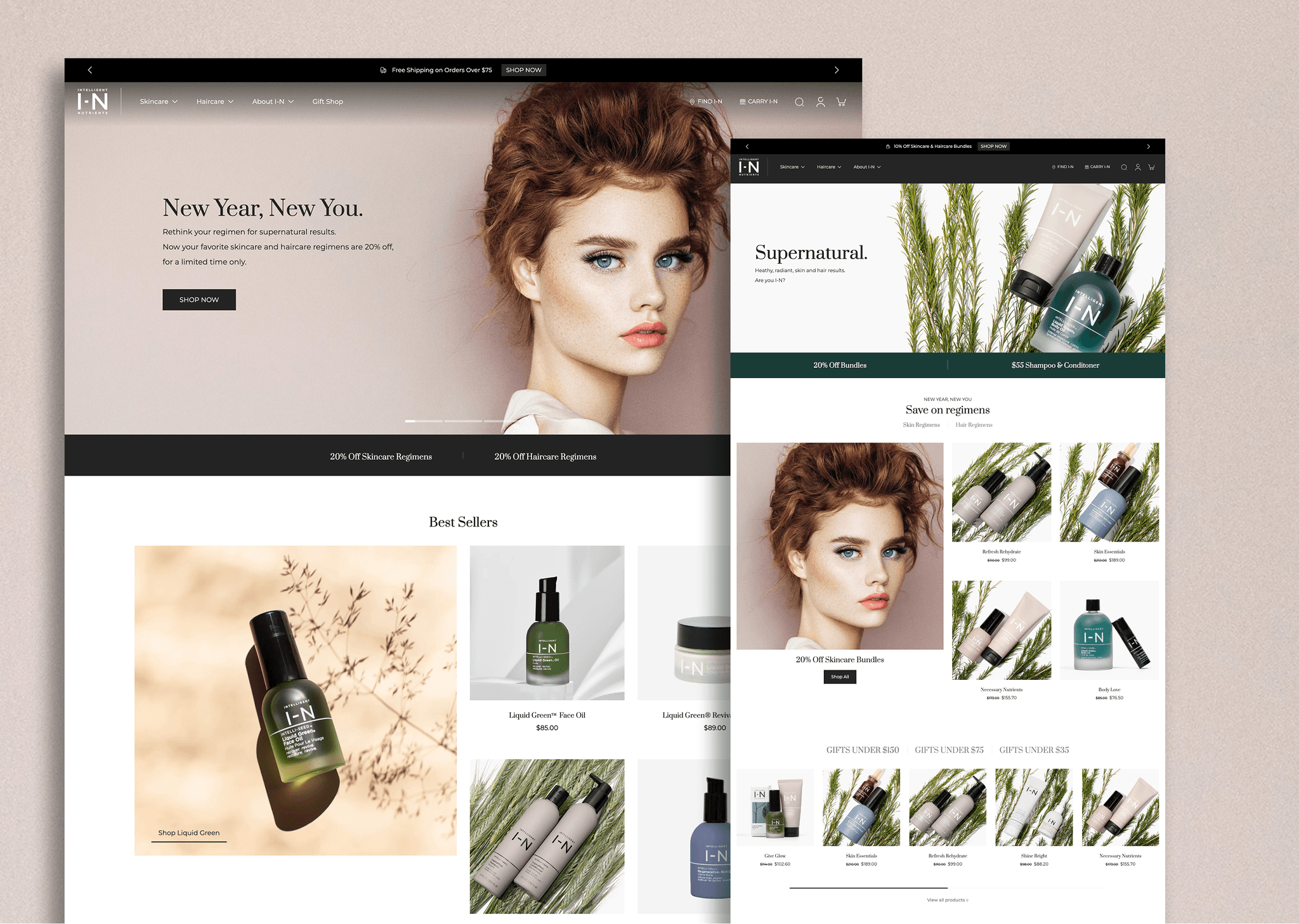 Holiday Campaign — detail