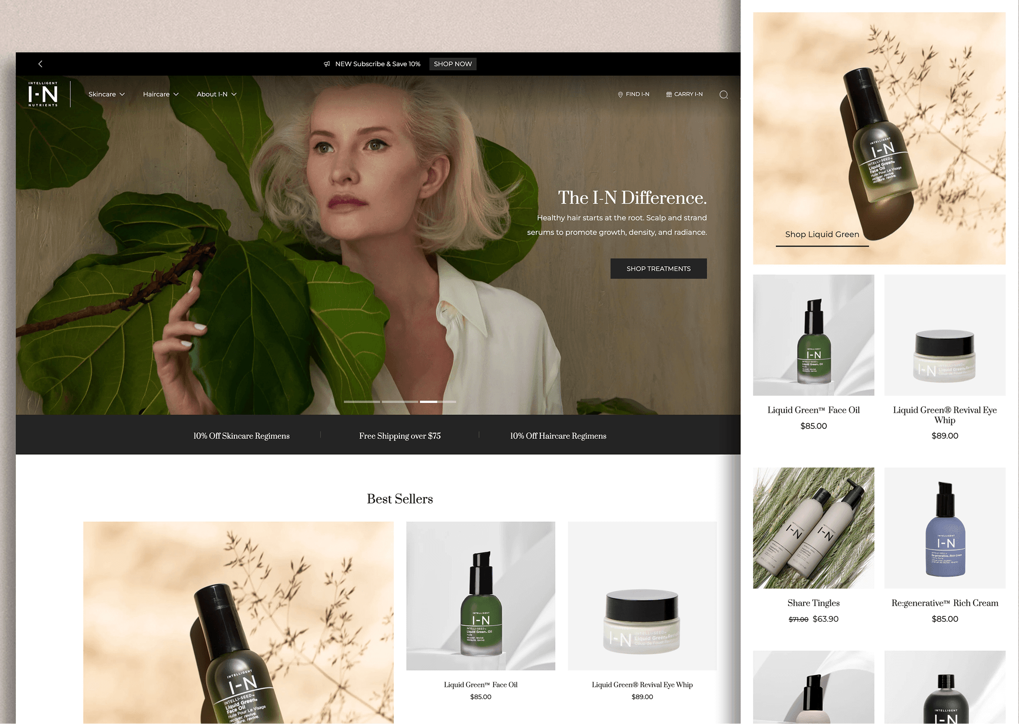 New Shopify Theme Implementation — detail