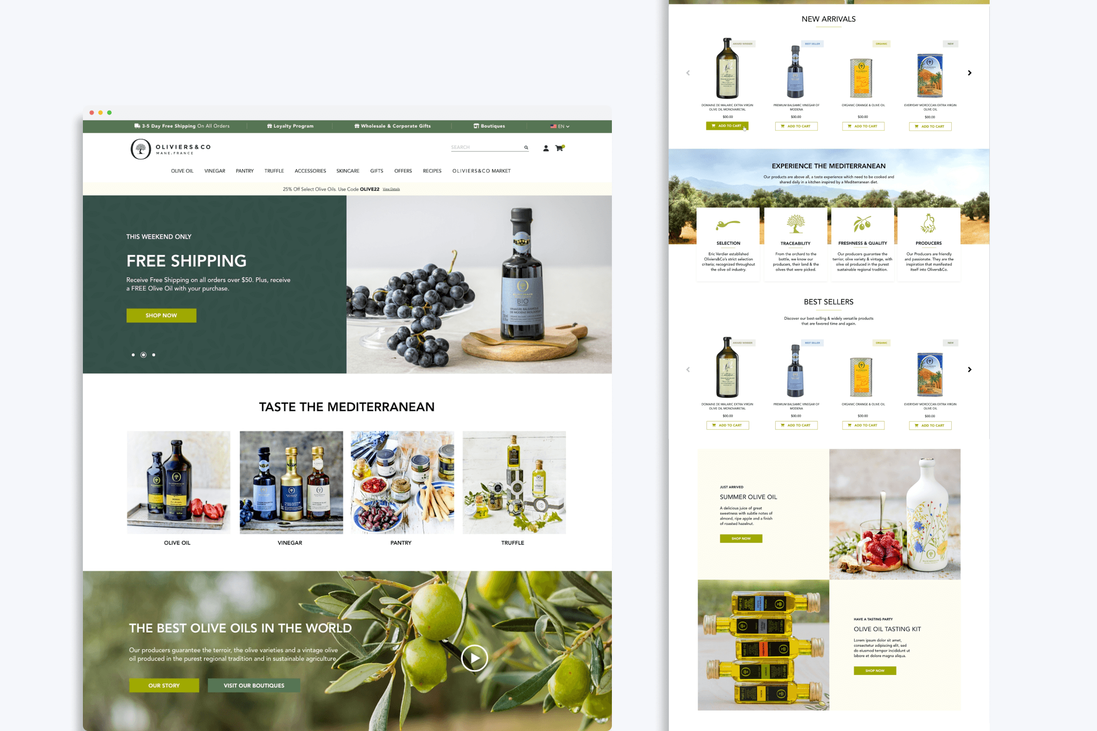 Website Redesign — detail